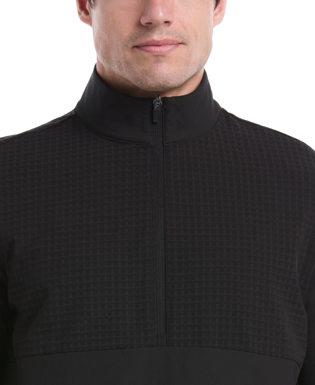 Wind & Warmth 1/2 Zip Golf Base Layer (Caviar) 