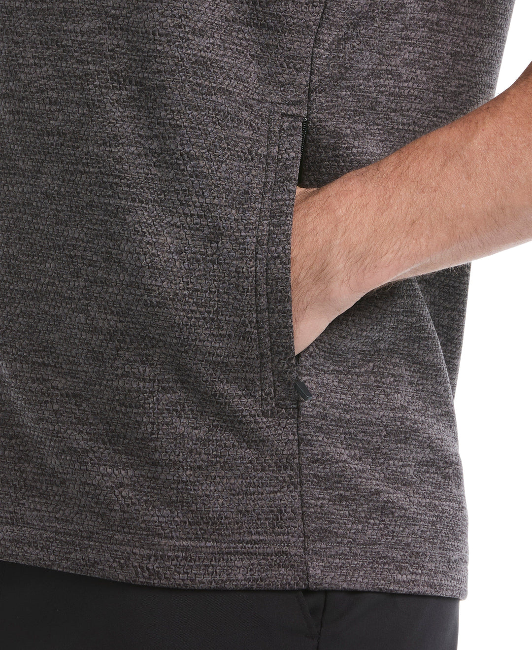 Wind & Warmth 1/2 Zip Golf Base Layer (Caviar) 