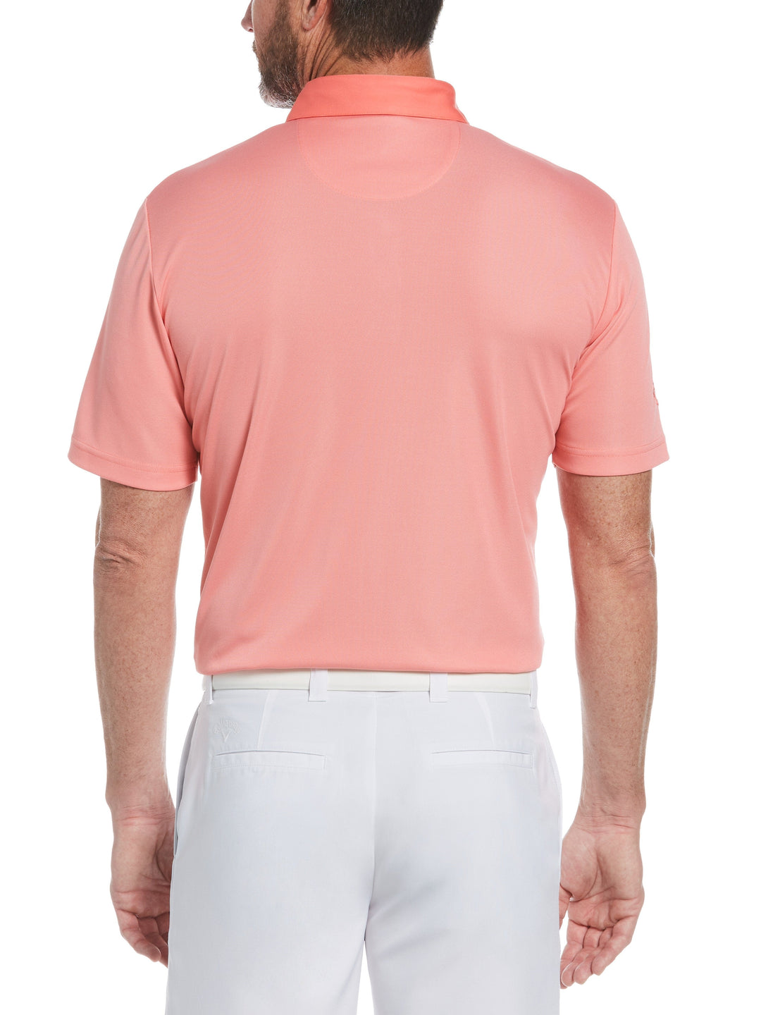 Men's Yarn Dyed Birdseye Color Block Polo