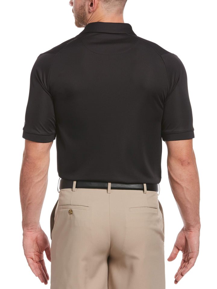 Men's Yarn Dyed Engineered Oxford Chest Block Swing Tech™ Polo