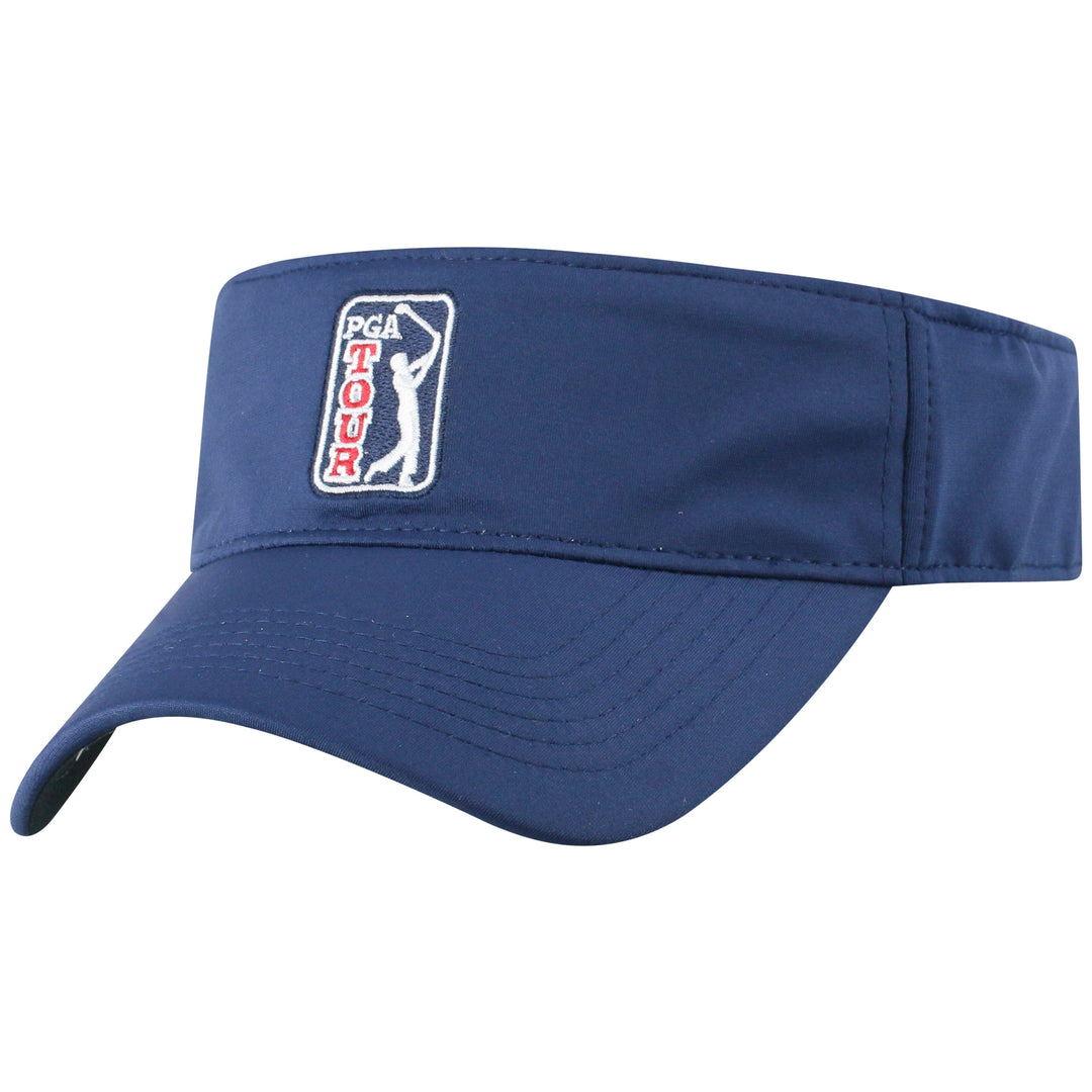 Official Logo Tall Adjustable Visor (Navy) 