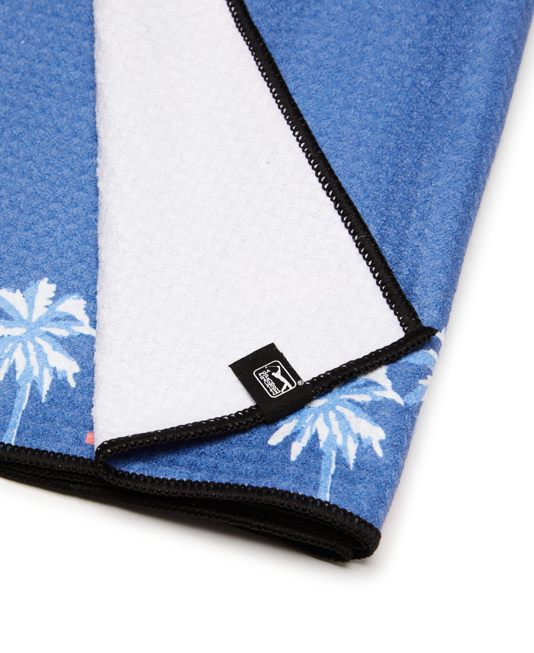 PGA TOUR PRINTED MICROFIBER WAFFLE TOWEL 3 (Dutch Blue) 