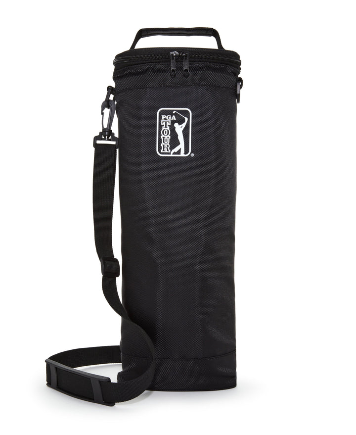 PGA TOUR SMALL COOLER BAG ATTACHED TO GOLF BAG (Caviar) 
