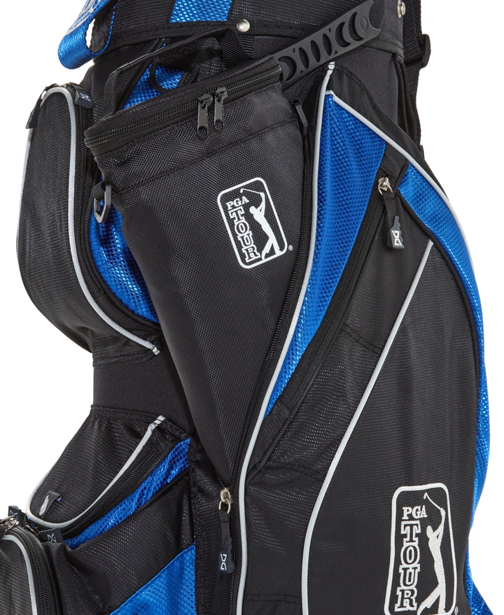 PGA TOUR SMALL COOLER BAG ATTACHED TO GOLF BAG (Caviar) 