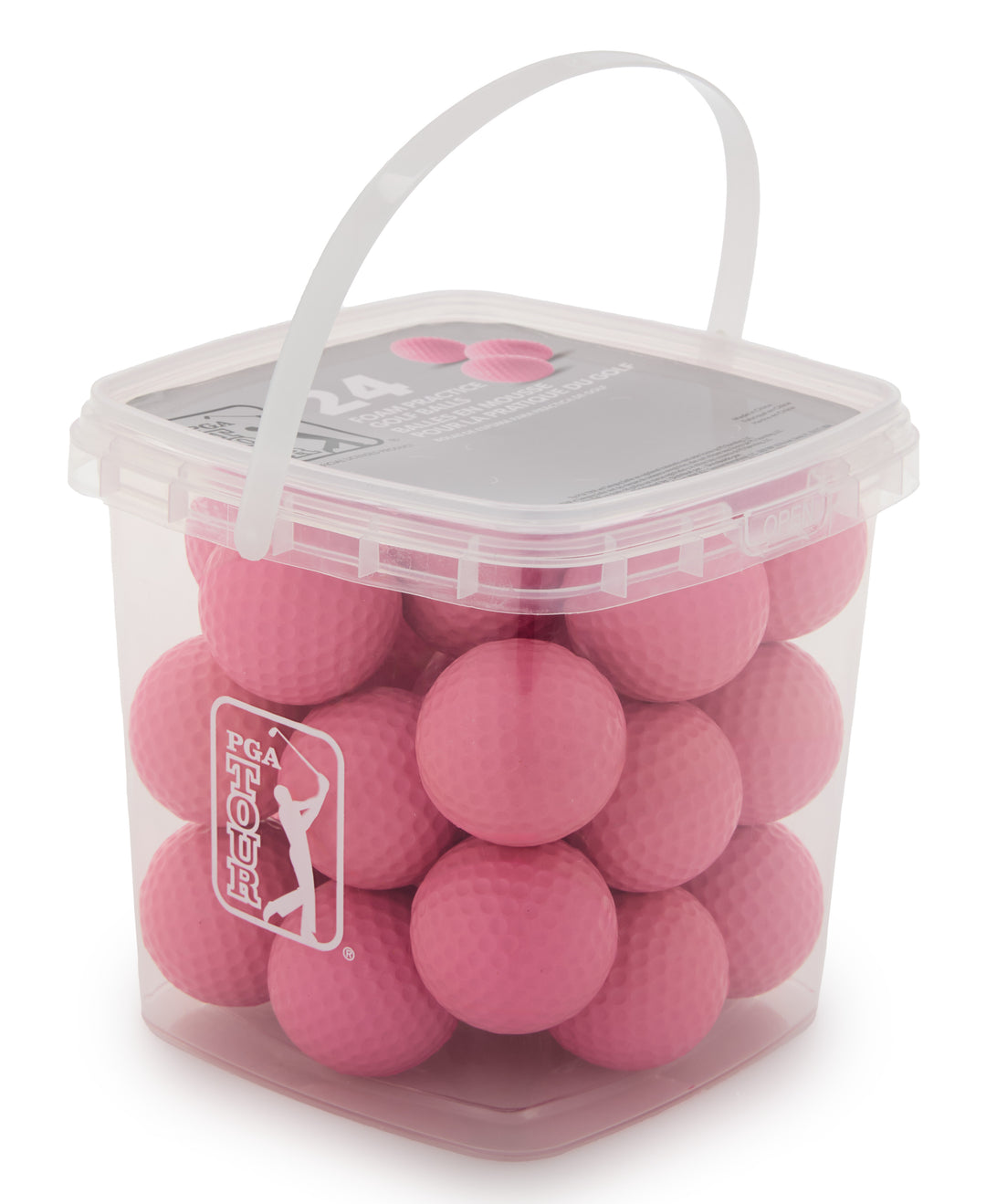 PGAT 24 Golf Ball Basket (Pink Carnation) 