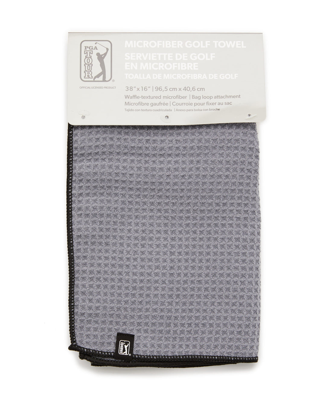 PGA TOUR MICROFIBER WAFFLE TOWEL (Tradewinds) 
