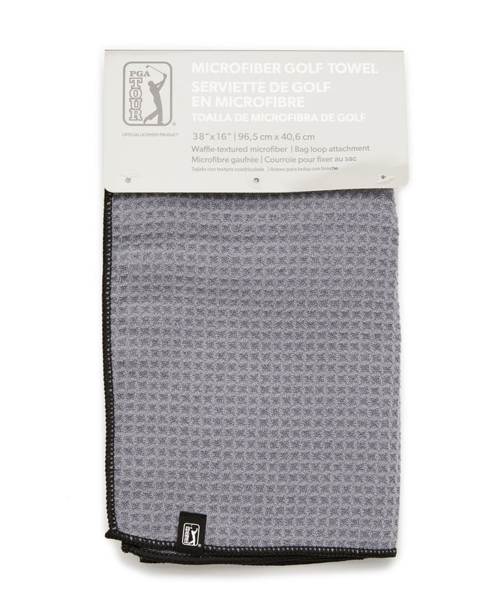 PGA TOUR MICROFIBER WAFFLE TOWEL (Tradewinds) 