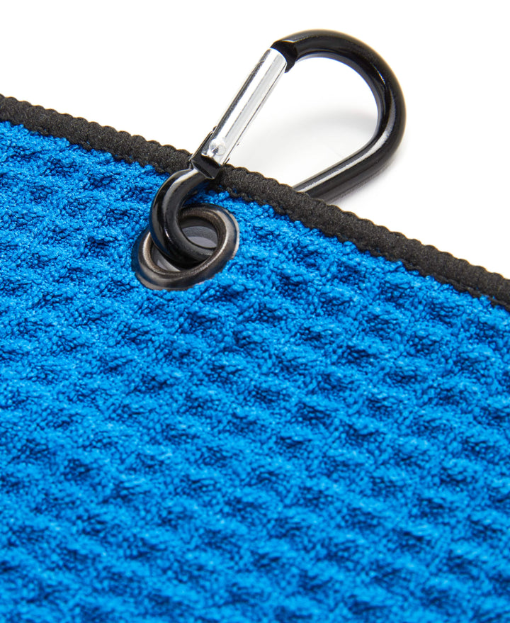 PGA TOUR MICROFIBER WAFFLE TOWEL (Princess Blue) 