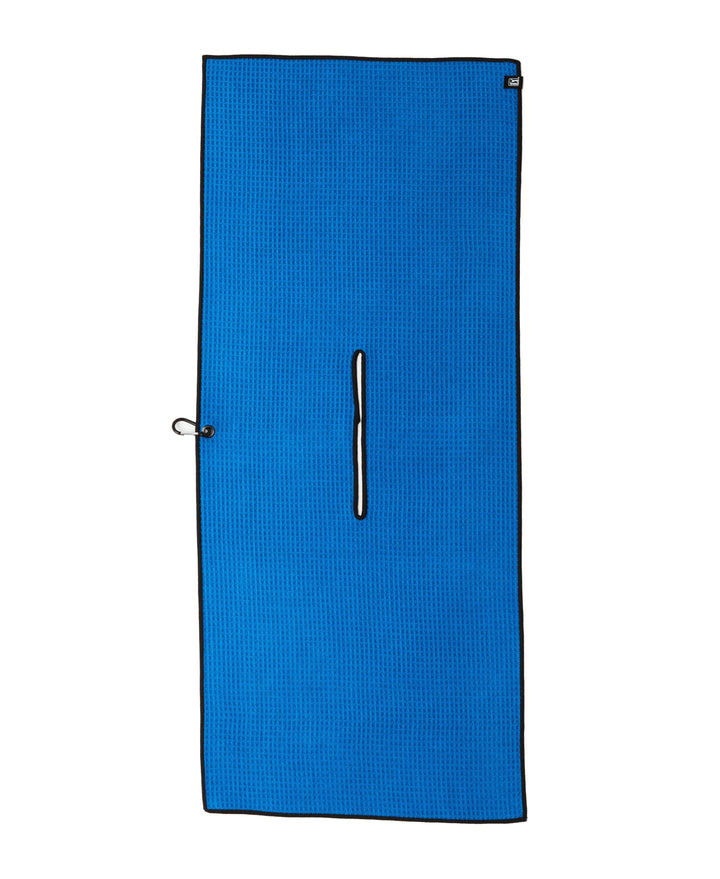 PGA TOUR MICROFIBER WAFFLE TOWEL (Princess Blue) 