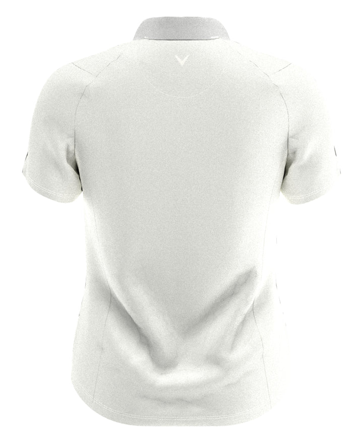 Plus Swing Tech Golf Polo (Brilliant White) 