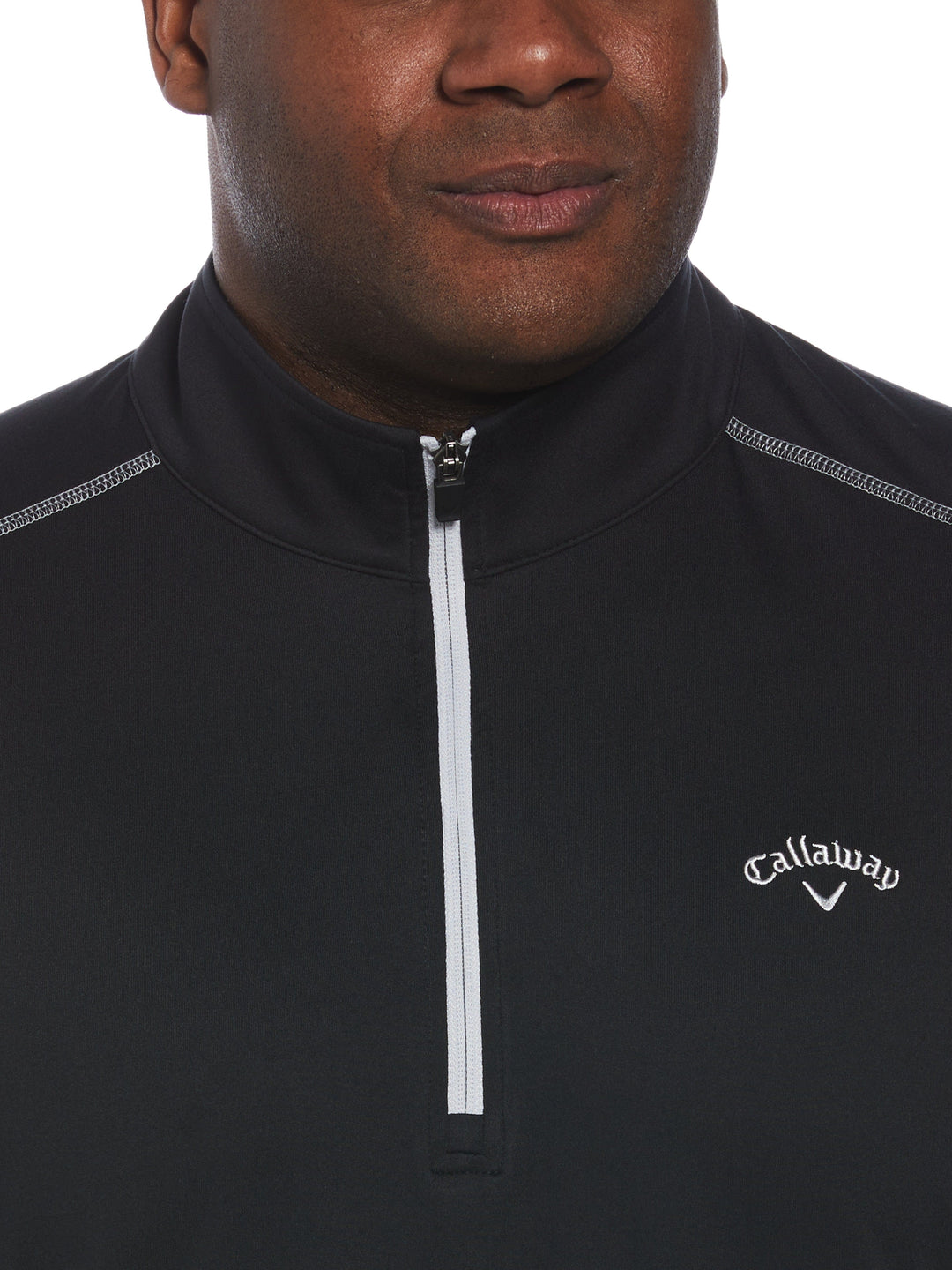 SMU Lightweight  1/4 ZIP PULLOVER (Caviar) 