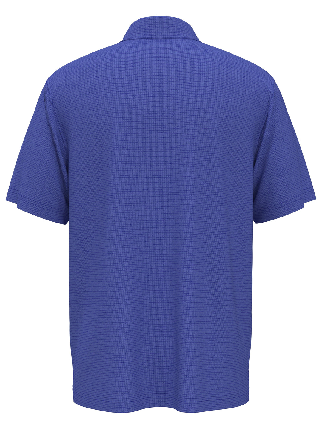 Solid Texture Golf Polo (Lt Santorini Blue Htr) 