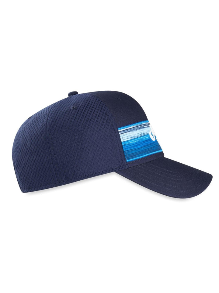 Stripe Mesh Cap