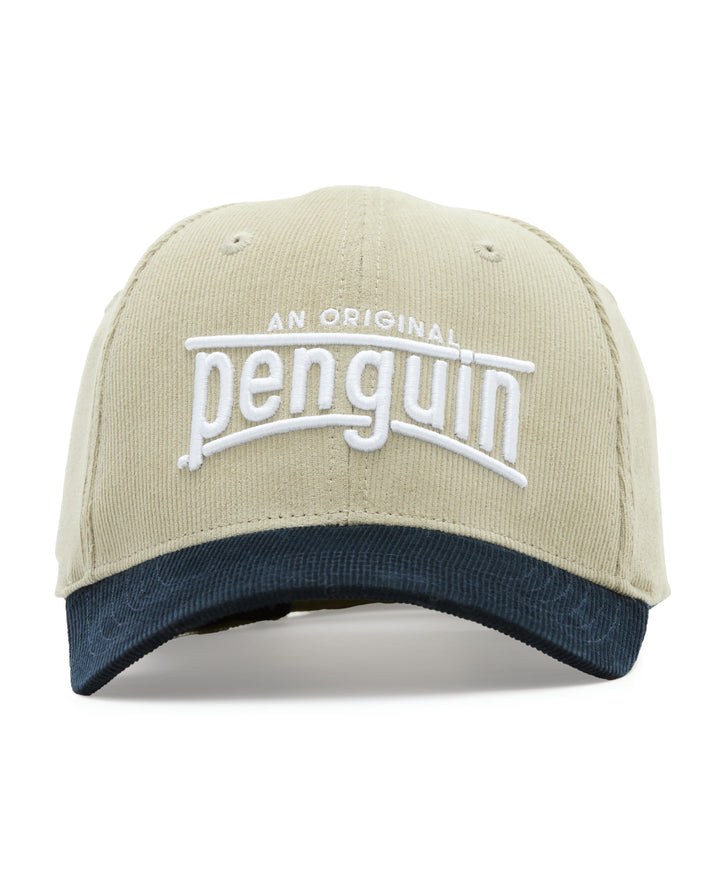 Two-Tone Corduroy Cap