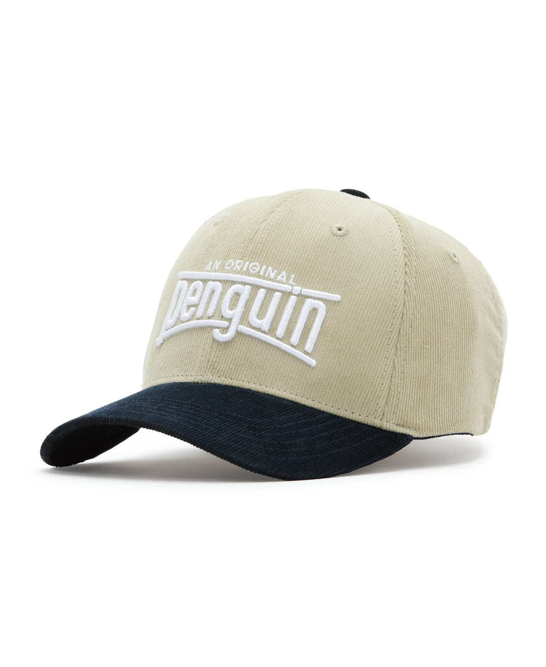 Two-Tone Corduroy Cap