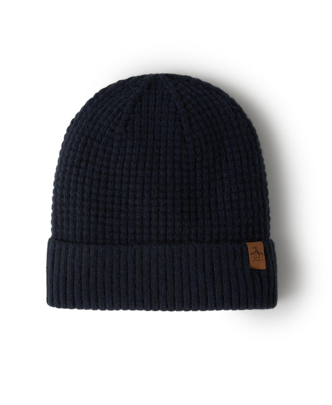 Waffle Knit Beanie (Dark Sapphire) 