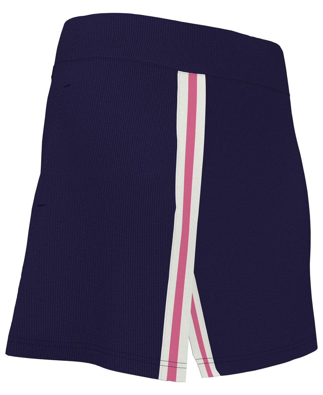 15" Ribbed Color Block Golf Skort (Peacoat) 