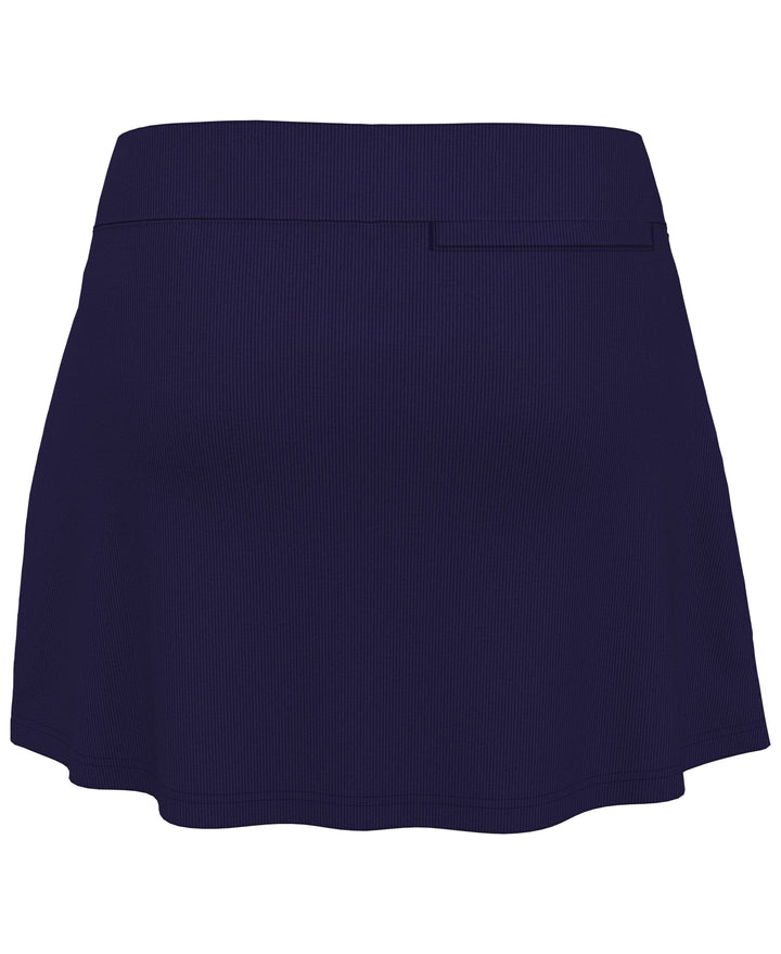 15" Ribbed Color Block Golf Skort (Peacoat) 