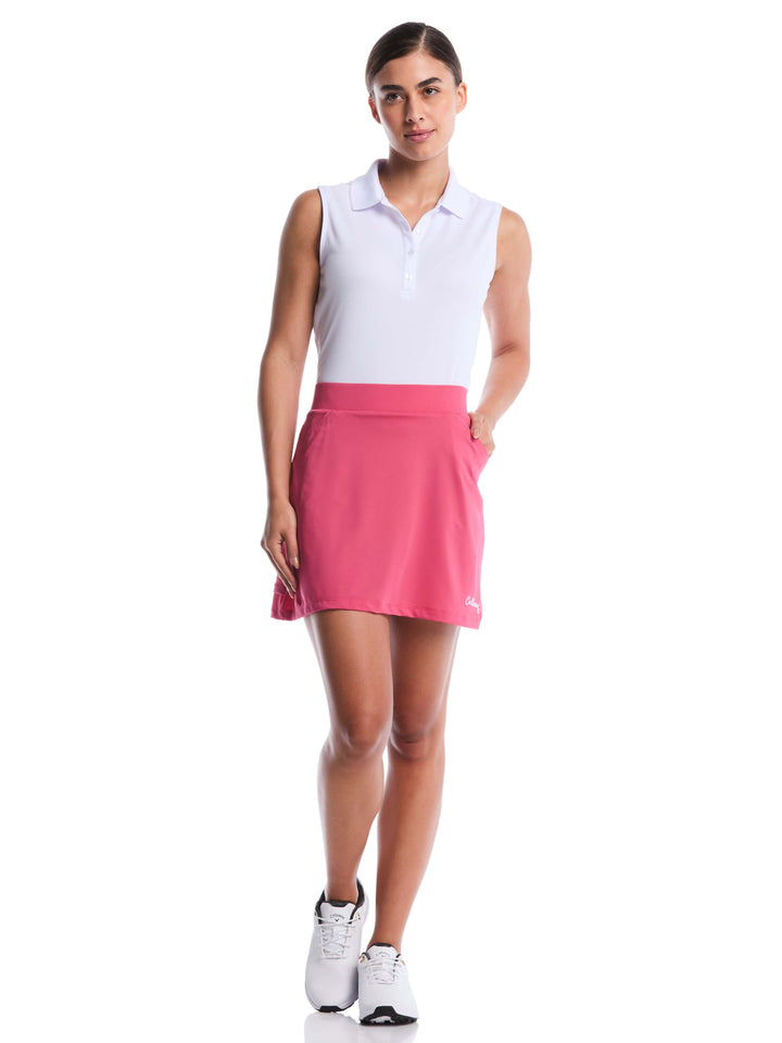 Women's 16" Double Ruffle Golf Skort