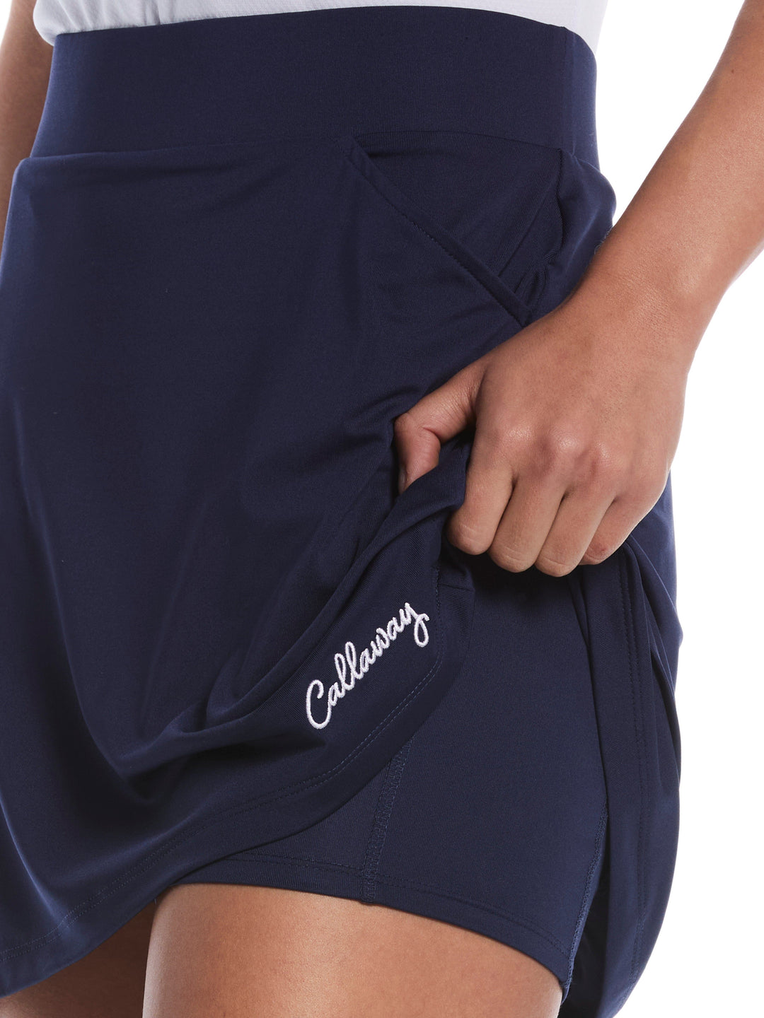 Women's 16" Double Ruffle Golf Skort