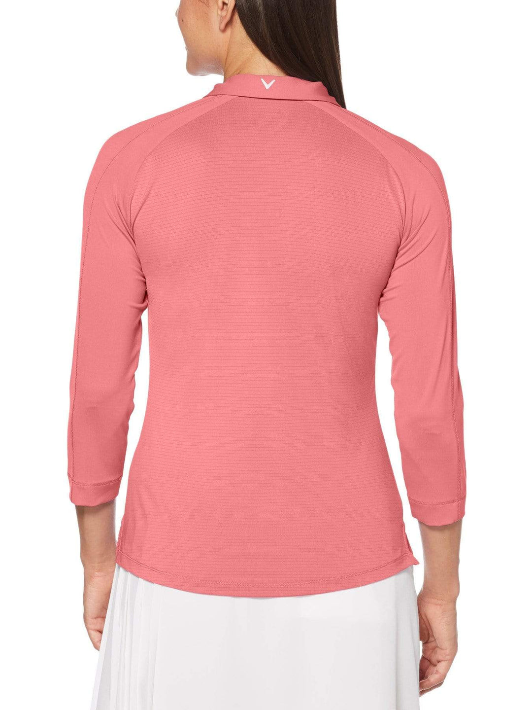 Women's 3/4 Sleeve Swing Tech™ Shadow Stripe Golf Polo