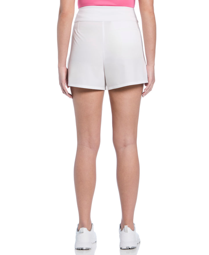 4.5" Inseam - Light Weight Stretch Woven Flowy Short (Bright White) 