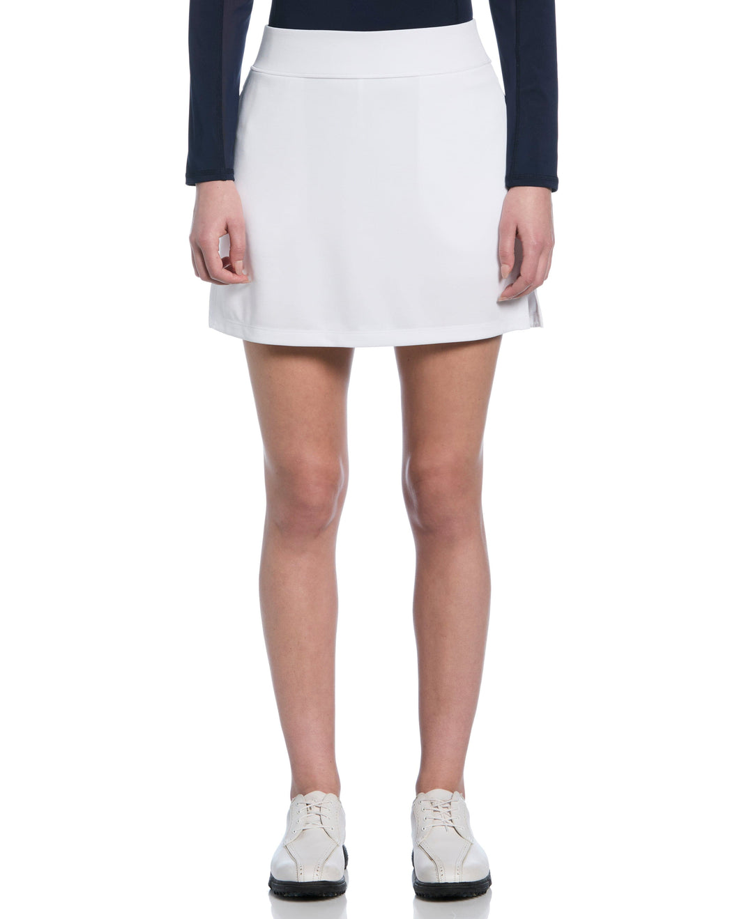 16" Airflux Golf Skort with Active Waistband (Bright White) 