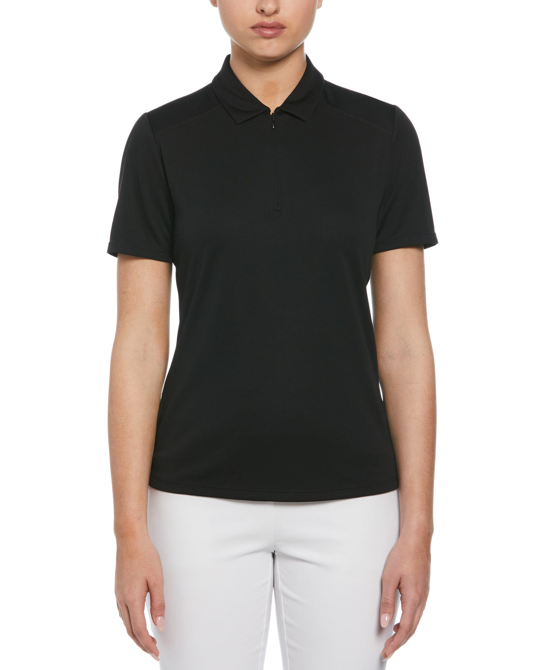 Airflux Short Sleeve Golf Polo (Caviar) 