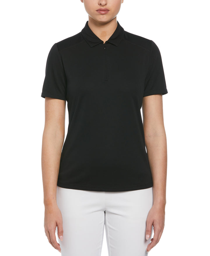 Airflux Short Sleeve Golf Polo (Caviar) 