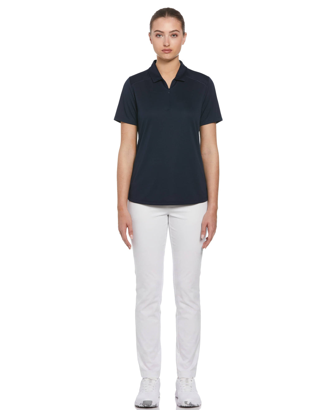 Airflux Short Sleeve Golf Polo (Caviar) 