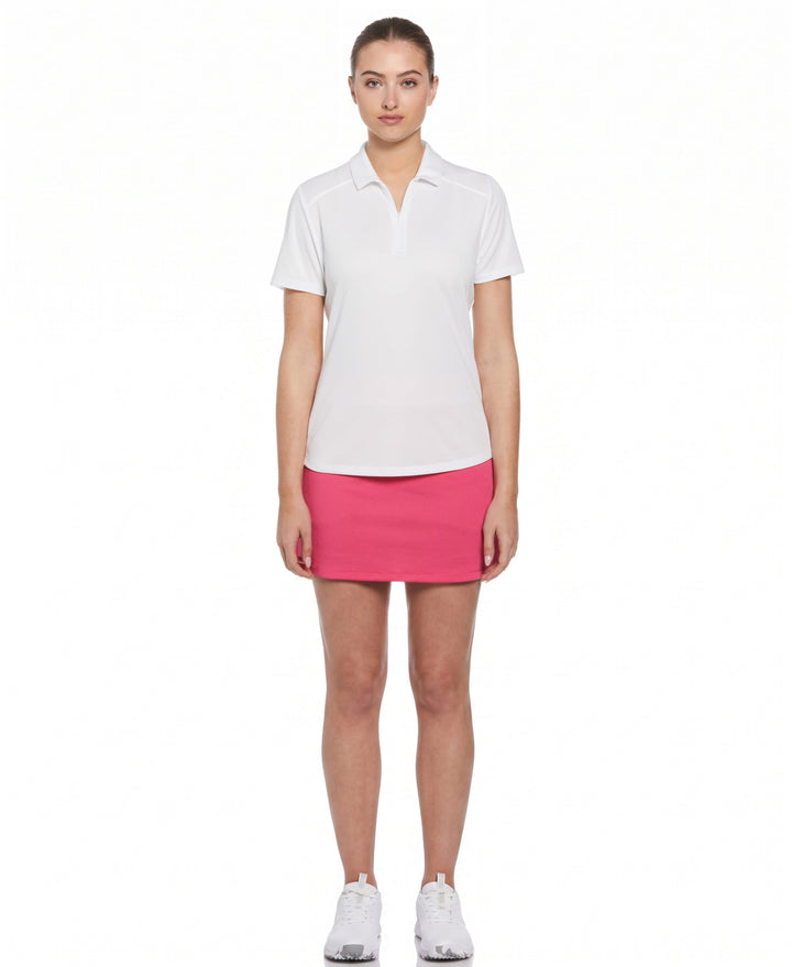 Airflux Short Sleeve Golf Polo (Bright White) 