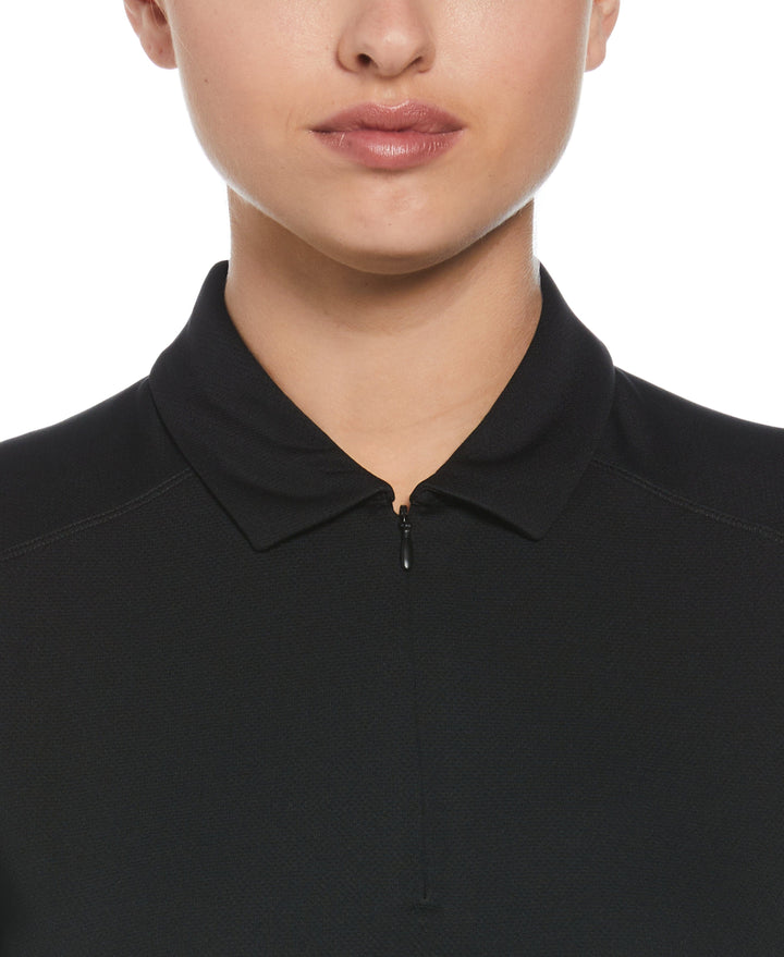 Airflux Short Sleeve Golf Polo (Caviar) 