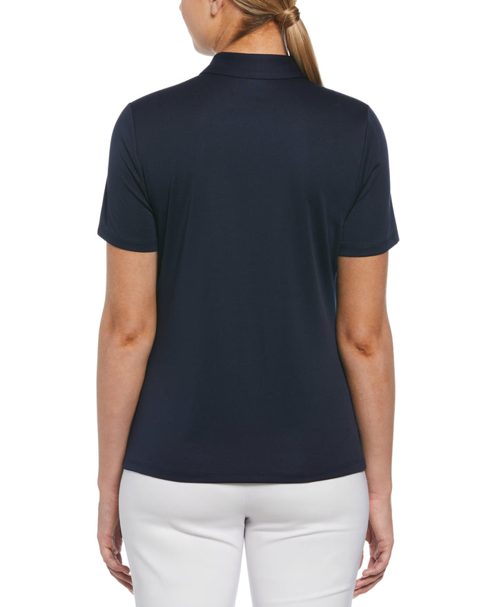 Airflux Short Sleeve Golf Polo (True Navy) 
