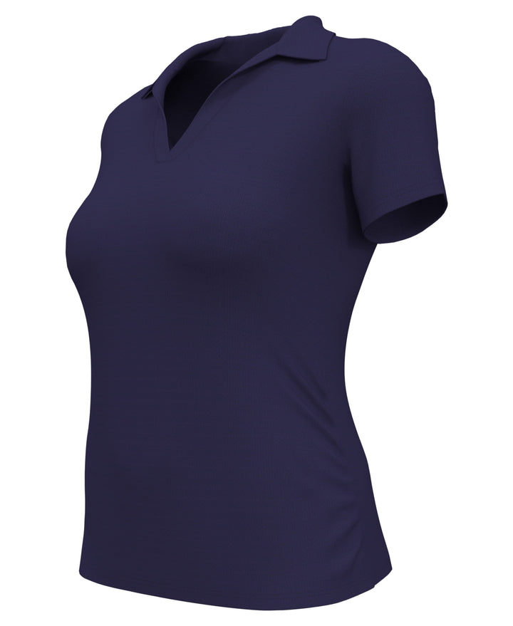 Airflux Short Sleeve Golf Polo Shirt (True Navy) 