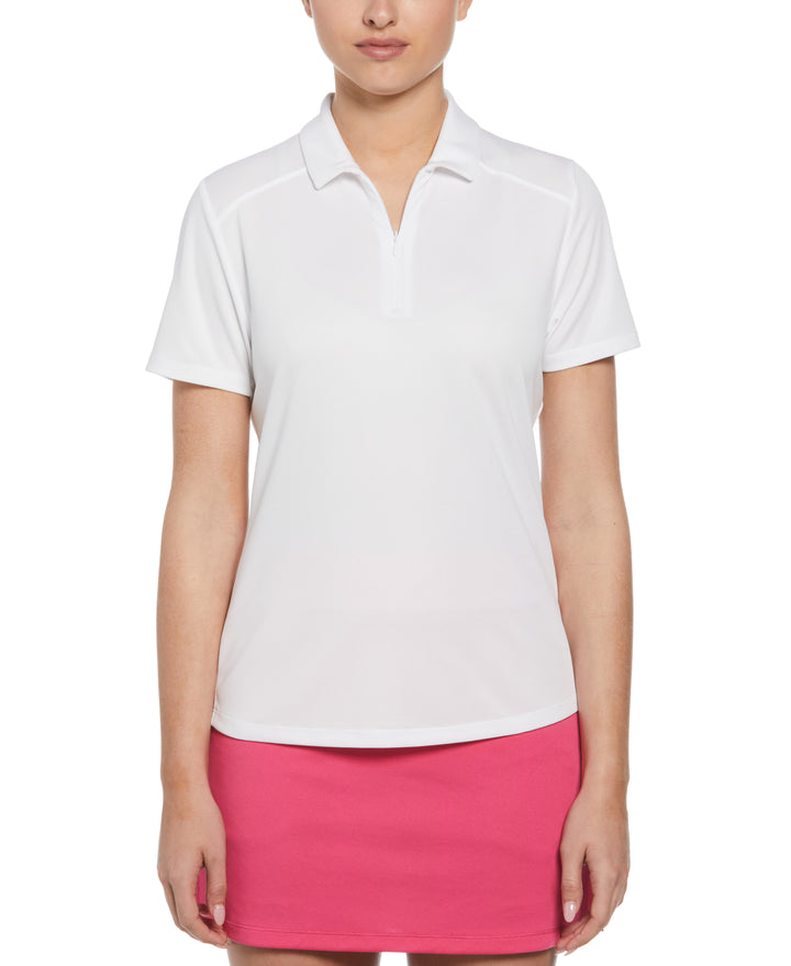 Airflux Short Sleeve Golf Polo (Bright White) 