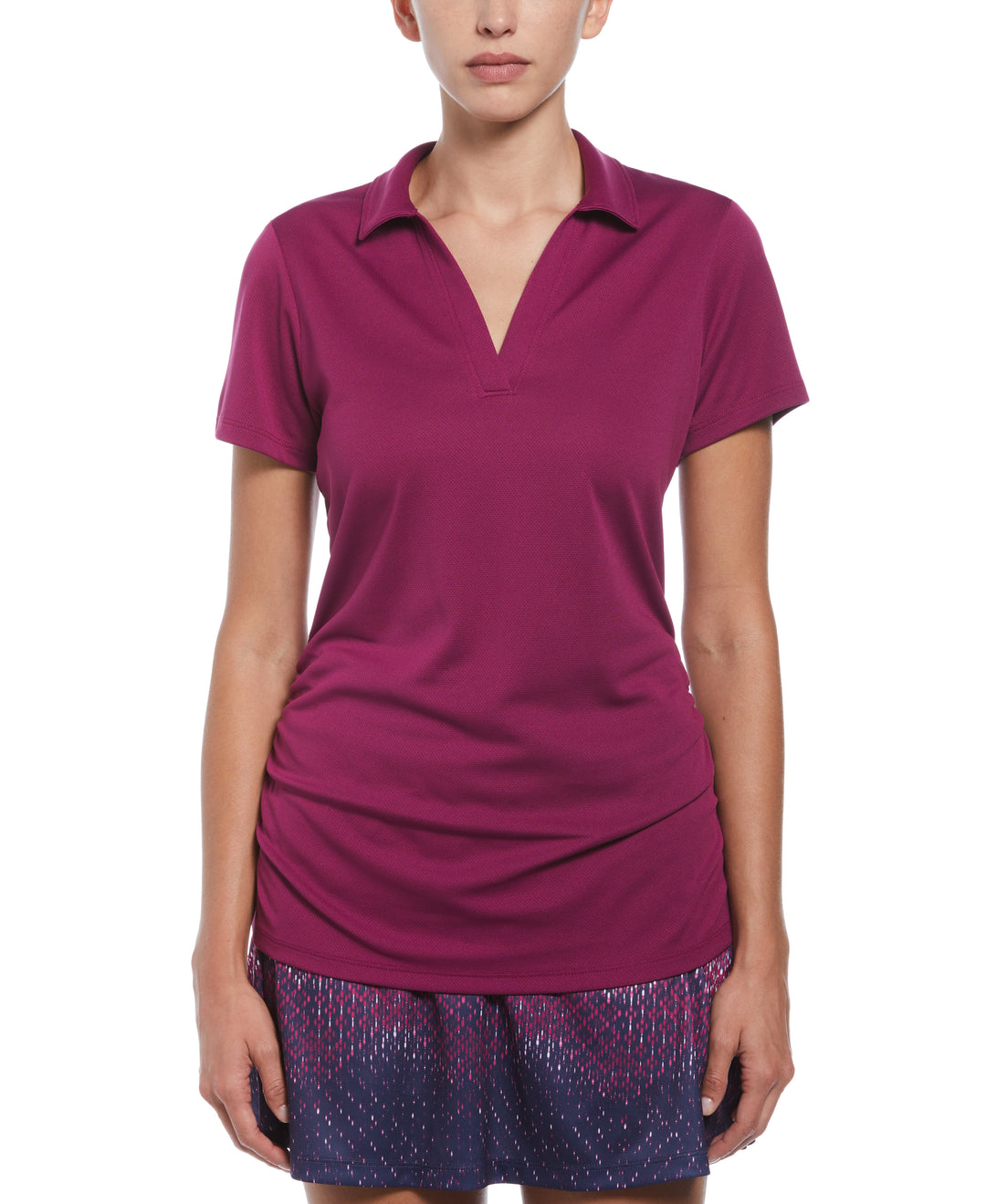 Airflux Golf Polo (Berry Wine) 