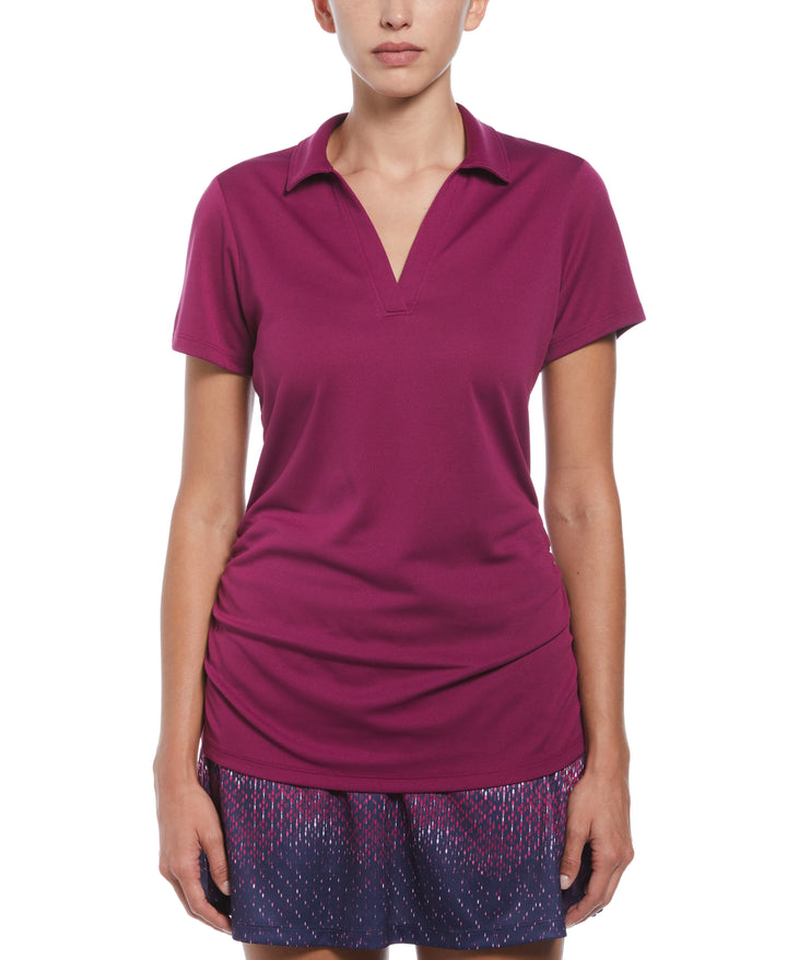 Airflux Golf Polo (Berry Wine) 