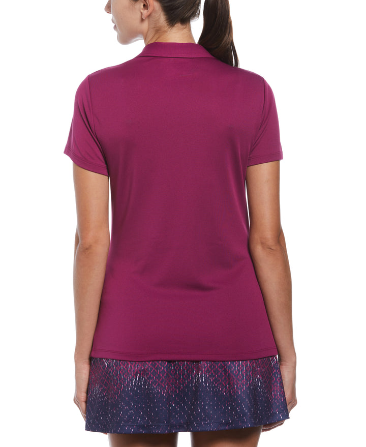 Airflux Golf Polo (Berry Wine) 