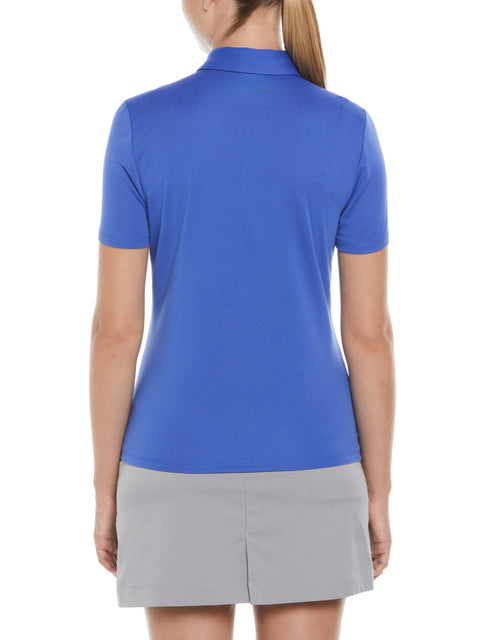 Airflux Short Sleeve Golf Polo (Dazzling Blue) 