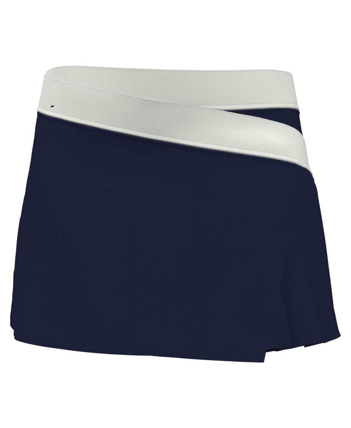 13" Asymmetrical Pleated Tennis Skort (Astral Night) 
