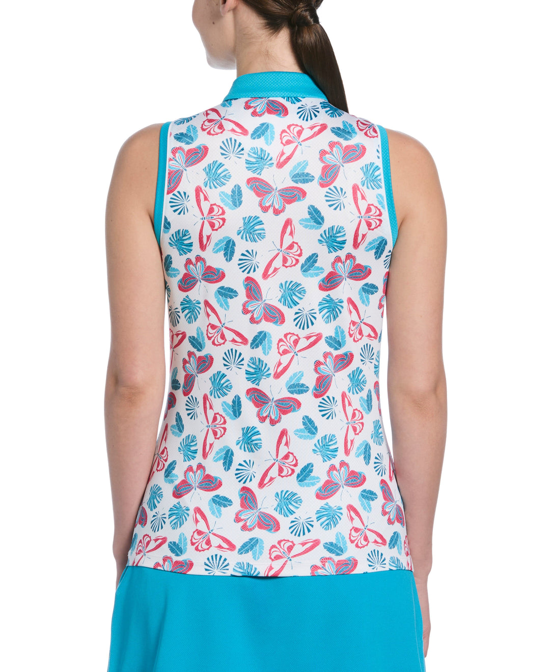Women's Butterfly Polo (Bright White) 