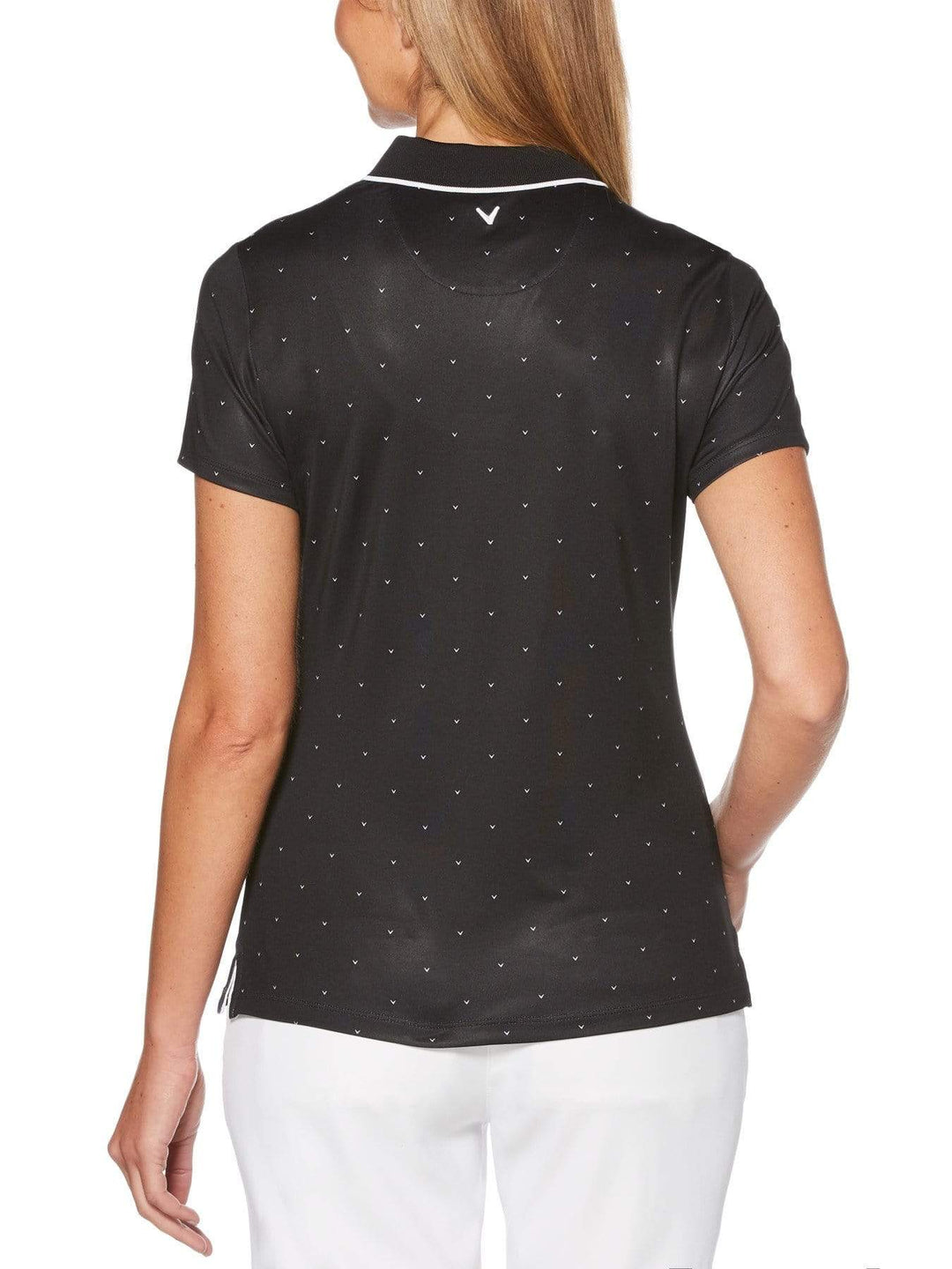 Women's Chevron Polka Dot Polo