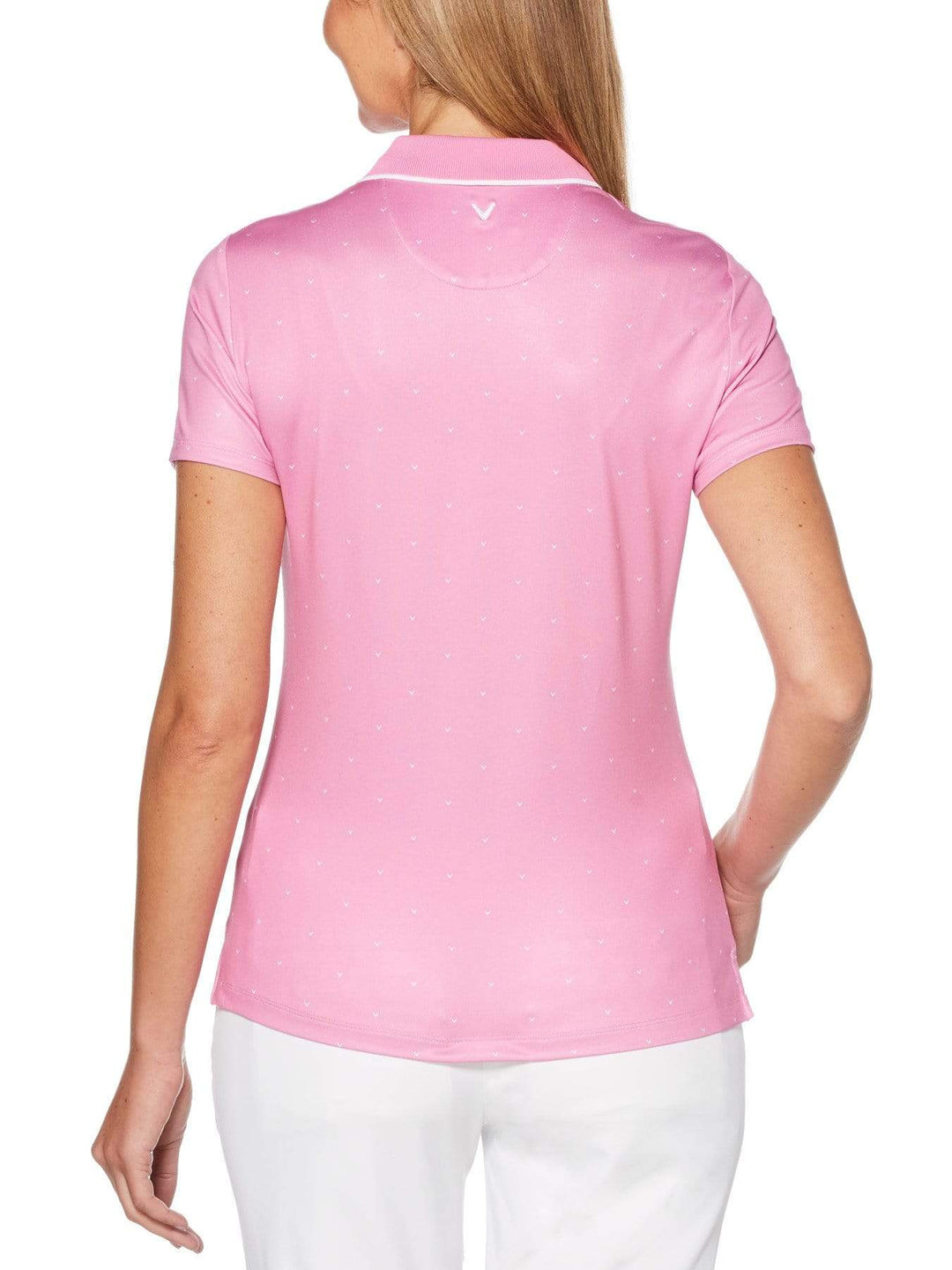 Women's Chevron Polka Dot Polo