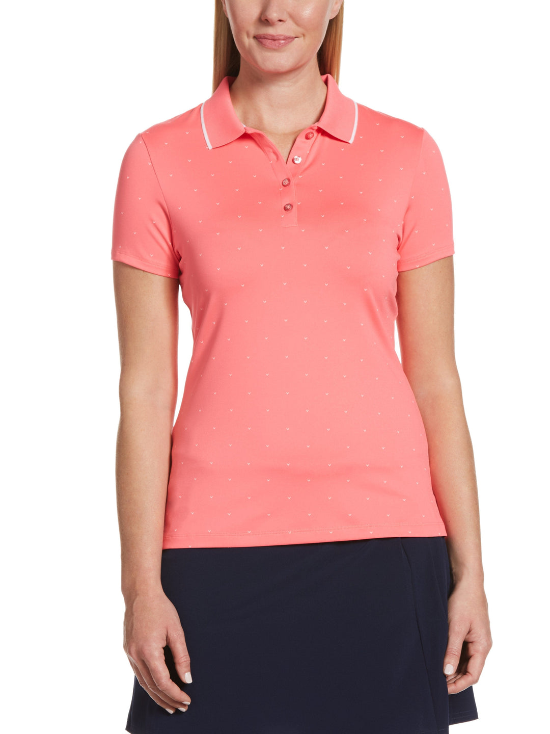 Women's Chevron Polka Dot Polo
