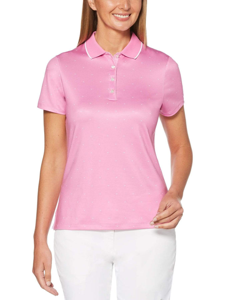 Women's Chevron Polka Dot Polo