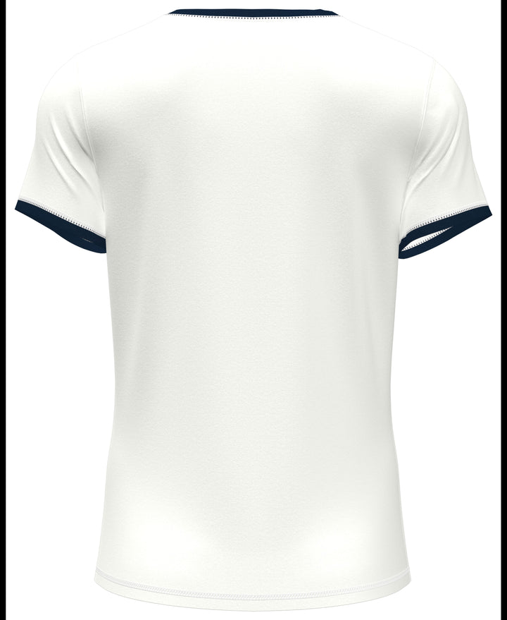 Women's Circle Pete Performance Tennis Tee   (Bright White) 