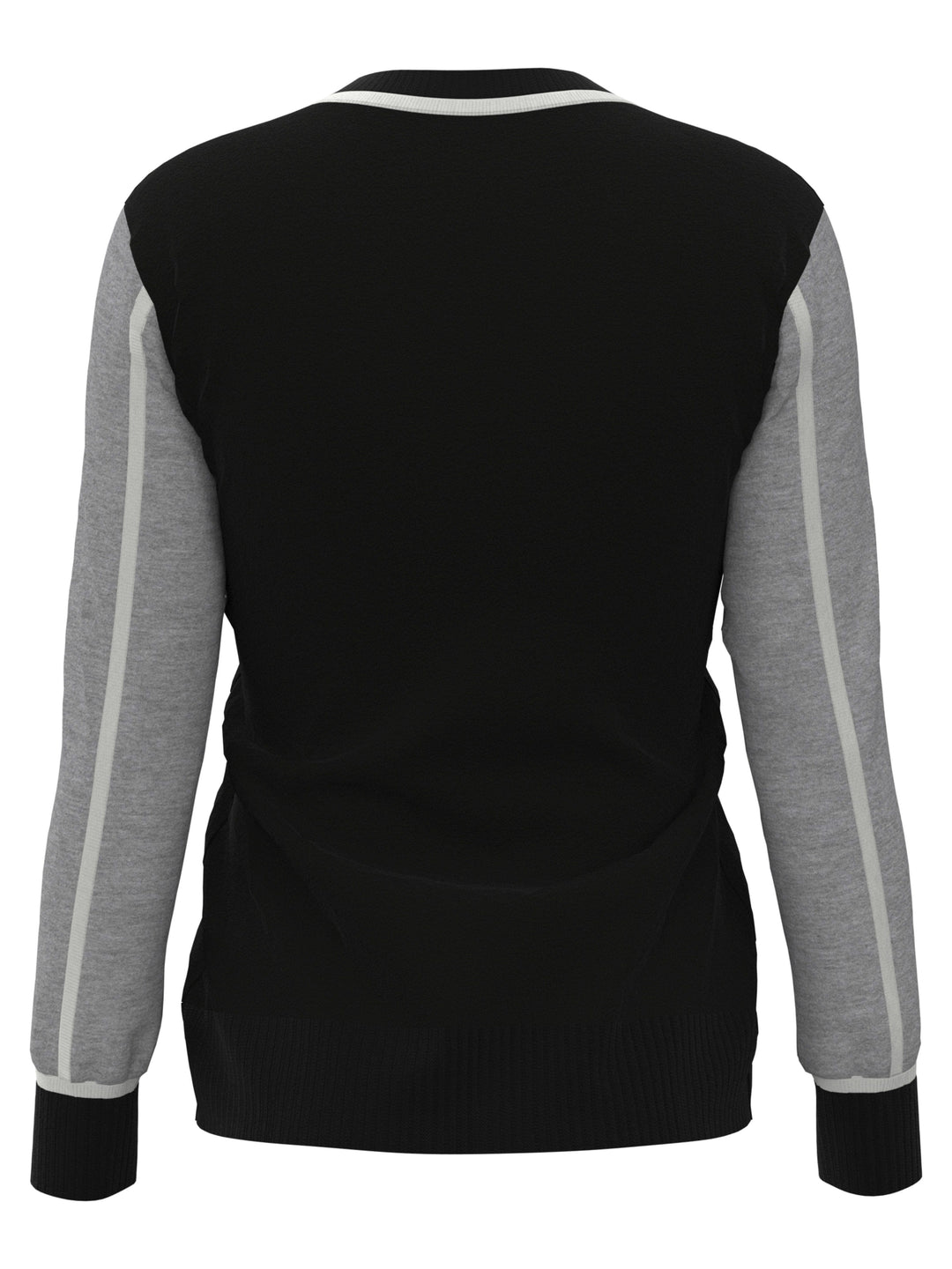 Women's Color Block Crew Neck Sweater