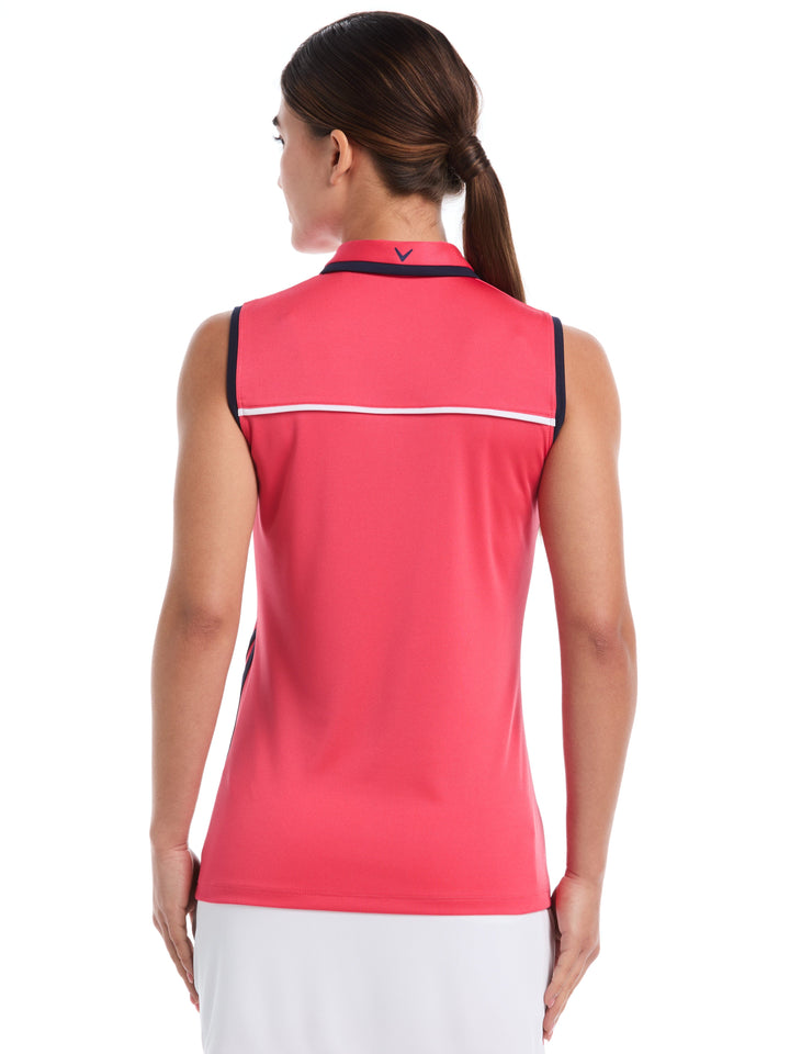 Women's Color Block Golf Polo