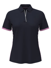 Color Block Golf Polo (Peacoat) 