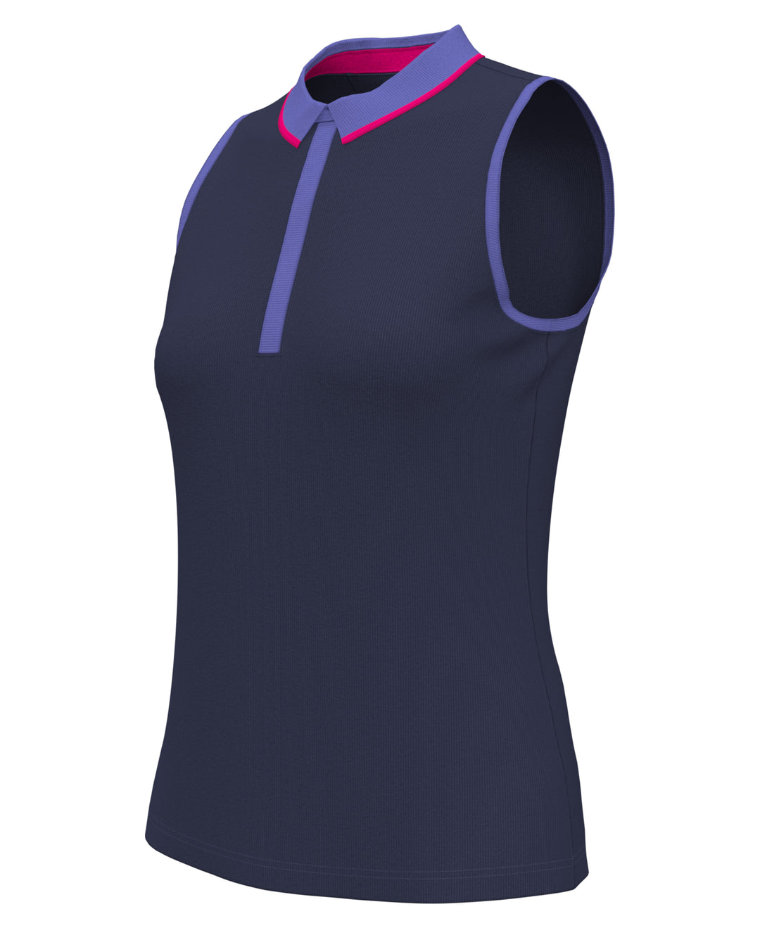 Color Block Golf Polo (Peacoat) 